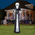 Gemmy Giant Airblown Inflatable Dapper Skull Ghoul, 12 ft Ta