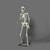 68" Animated Premium Skeleton Halloween Scene Prop