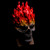 Flame Skull Halloween Scary Mask, Full Head Realistic Latex