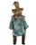 Spirit Halloween 4.5 Ft Scary Sitting Scarecrow Animatronic 
