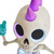 3-ft Motion Activated Lighted Rocker Skeleton Animatronic