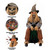 Joyfy Halloween Animatronic Outdoor Decorations, 56'' Sittin