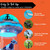 Joyfy 9 ft Halloween Inflatable UFO Alien Decoration with Bu