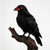 Cemetery Raven Perched — Life-Size Edition