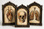 Aged Bronze Framed Anatomy Print Set — Studio Edition