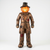 Aged Bronze Scarecrow Field — Curated Edition
