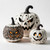 Curated Motion-Activated Ceramic Pumpkin Trio