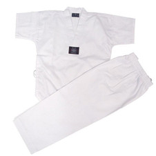 WHITE SUMMER TAEKWONDO STUDENT UNIFORM WHITE SUMMER TAEKWONDO STUDENT UNIFORM