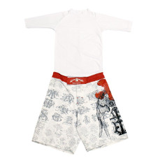 MMA WHITE RASH GUARD MMA WHITE RASH GUARD