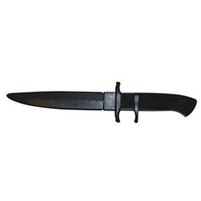 TRAINING RUBBER KNIFE (BLACK) TRAINING RUBBER KNIFE (BLACK)