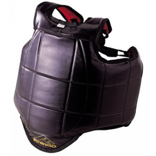 CHEST GUARD (RED & BLACK)