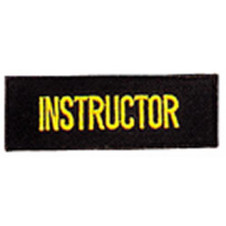 "INSTRUCTOR" PATCH