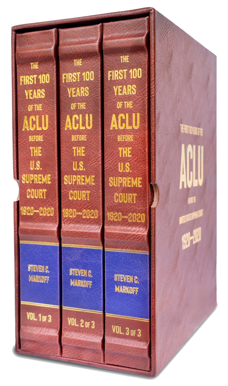 Landmark 3-Volume Set of All ACLU Cases Before the U.S. Supreme Court ...