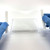 Positioning PCRSEAL-OA optical sealing film over 384-well plate with gloved hands