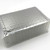 Close-up of PCRSEAL-ALM aluminum foil seal on plate showing pierceable well pattern detail