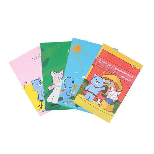 4Pack LKID Hard Cover Notebooks