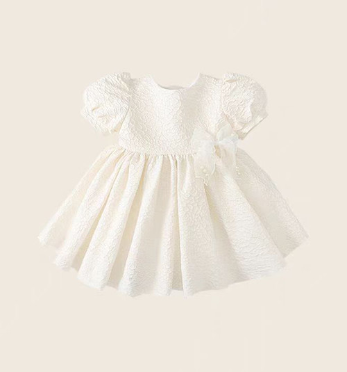 Princess Stylish white Bowknot summer Skirt