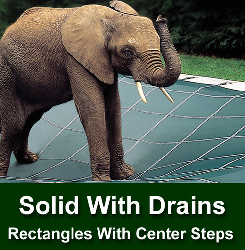 Loop Loc Ultra-Loc III Solid With Drain Panels - Rectangle with Center End Steps