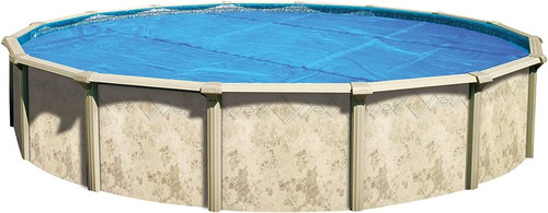 8 Mil. Solar Cover Blanket - Blue - For Above Ground Pools