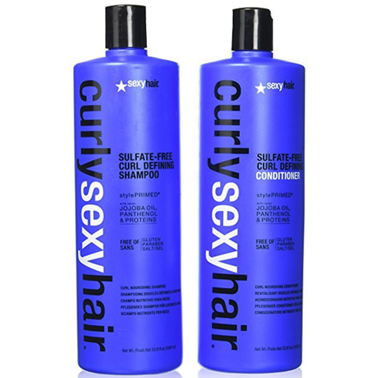 Curly Sexy Hair Curl Enhancing Shampoo and Conditioner Duo 33.8oz - Kut