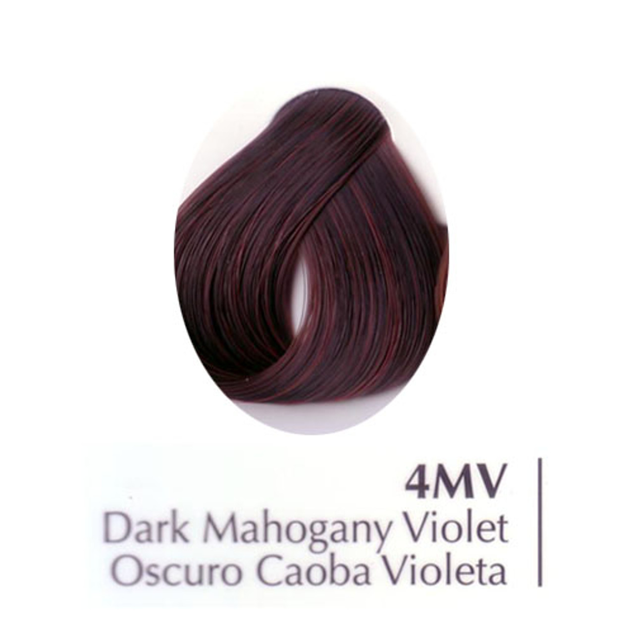 dark mahogany hair