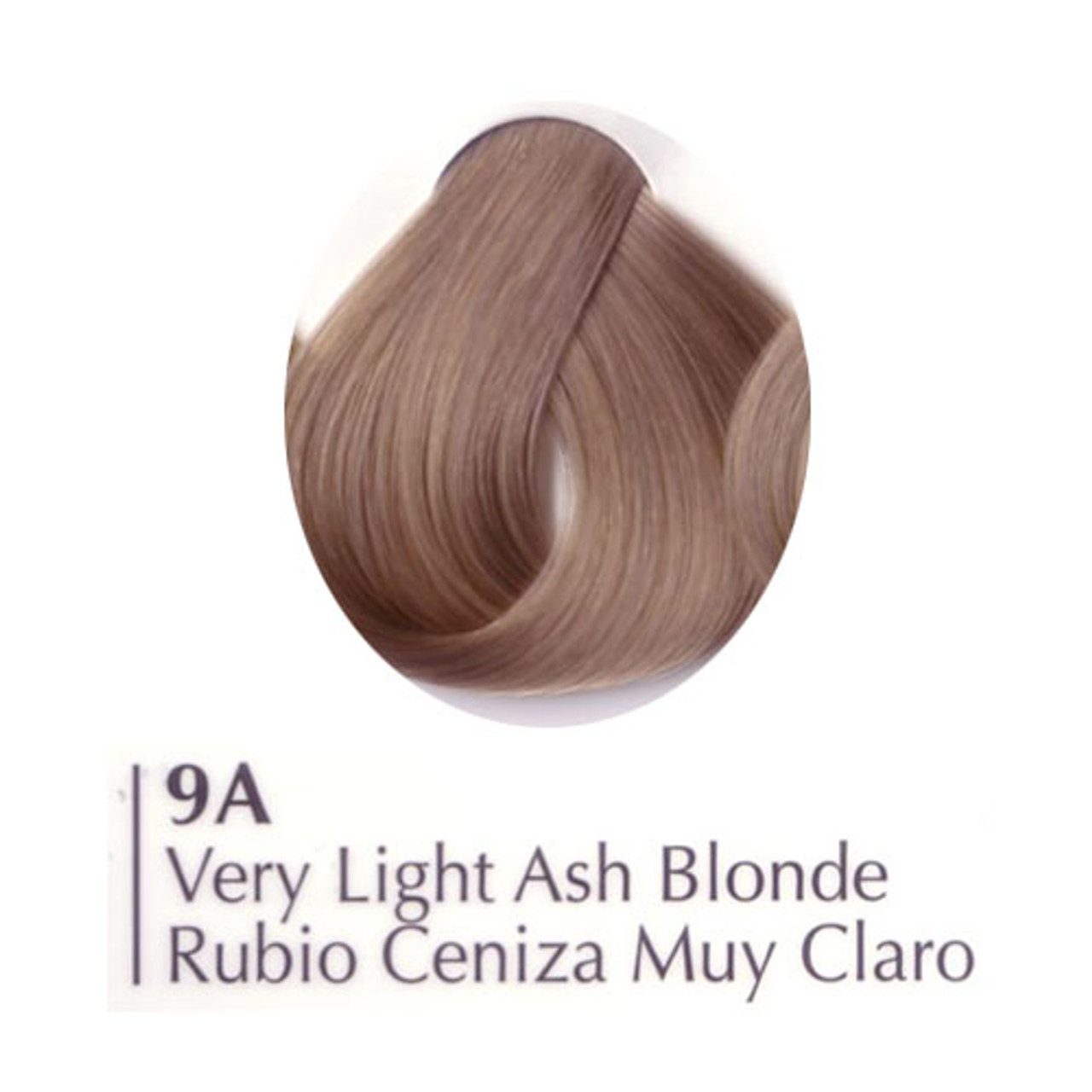 Satin 9a Very Light Ash Blonde 3oz Kut N Beauty Salon Supply