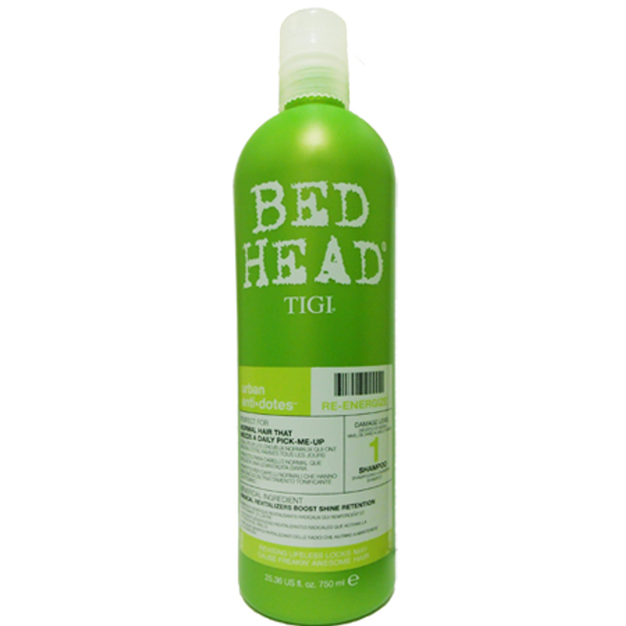 Bed Head Re-Energize Shampoo 25 oz | Glamazon Beauty Supply