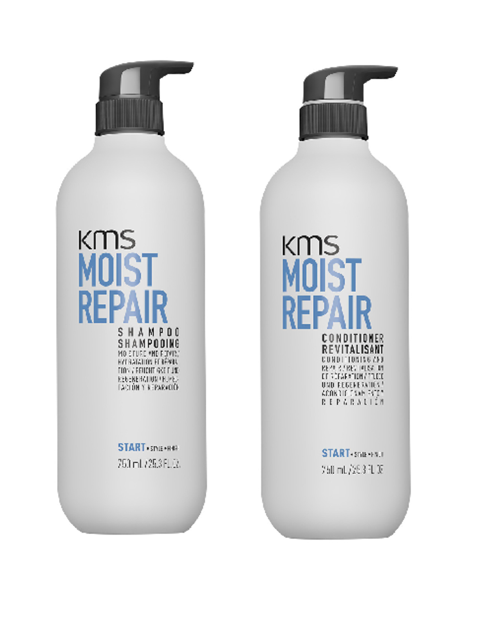 KMS MOISTREPAIR Shampoo and Conditioner Duo 25.3oz - N Beauty Salon & Supply