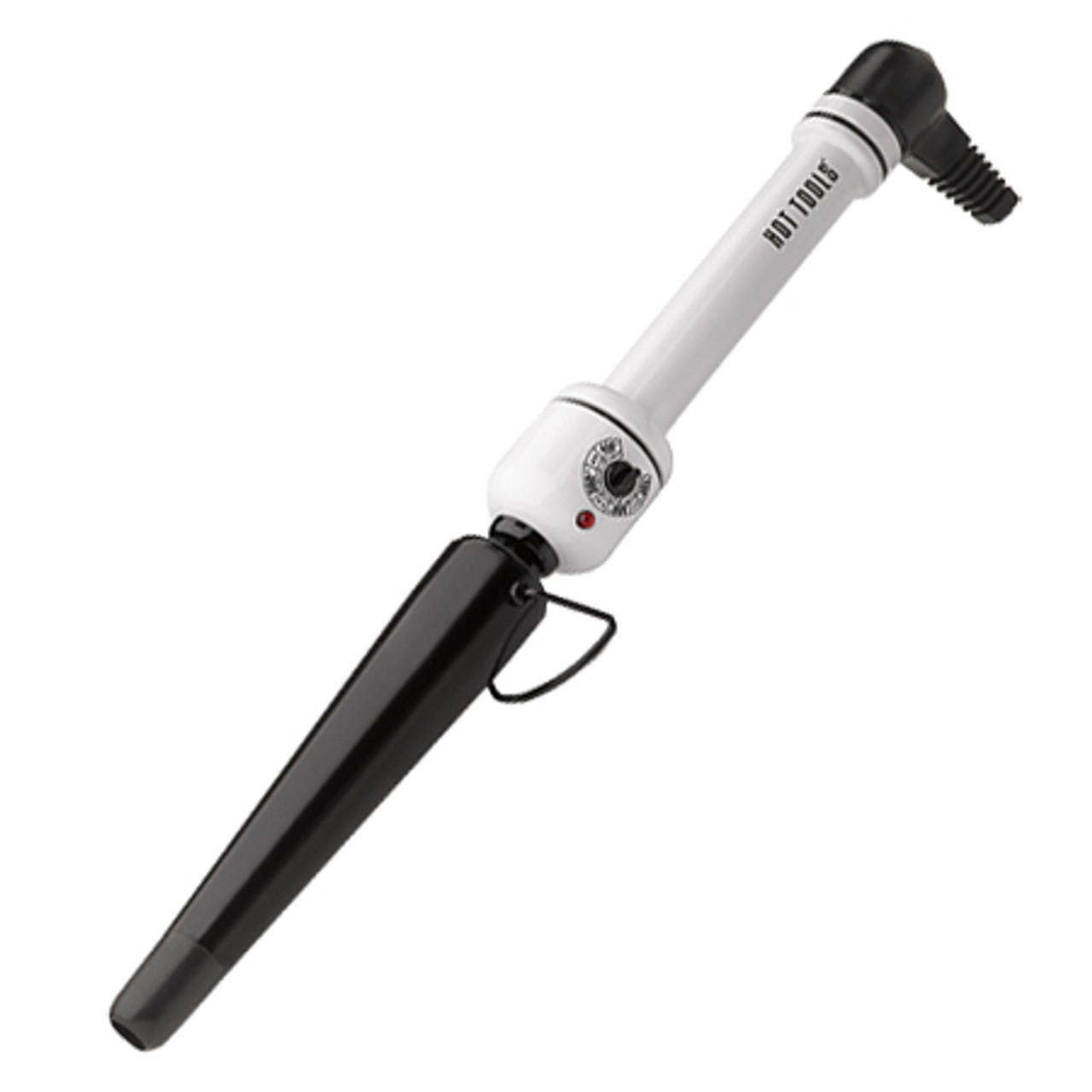 Hot tools professional nano ceramic tapered clearance curling iron