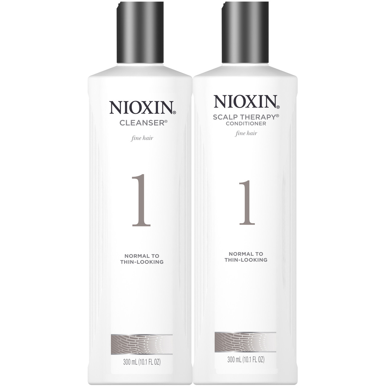 nioxin system 1 shampoo and conditioner 10 oz - Kut N Beauty Salon & Supply