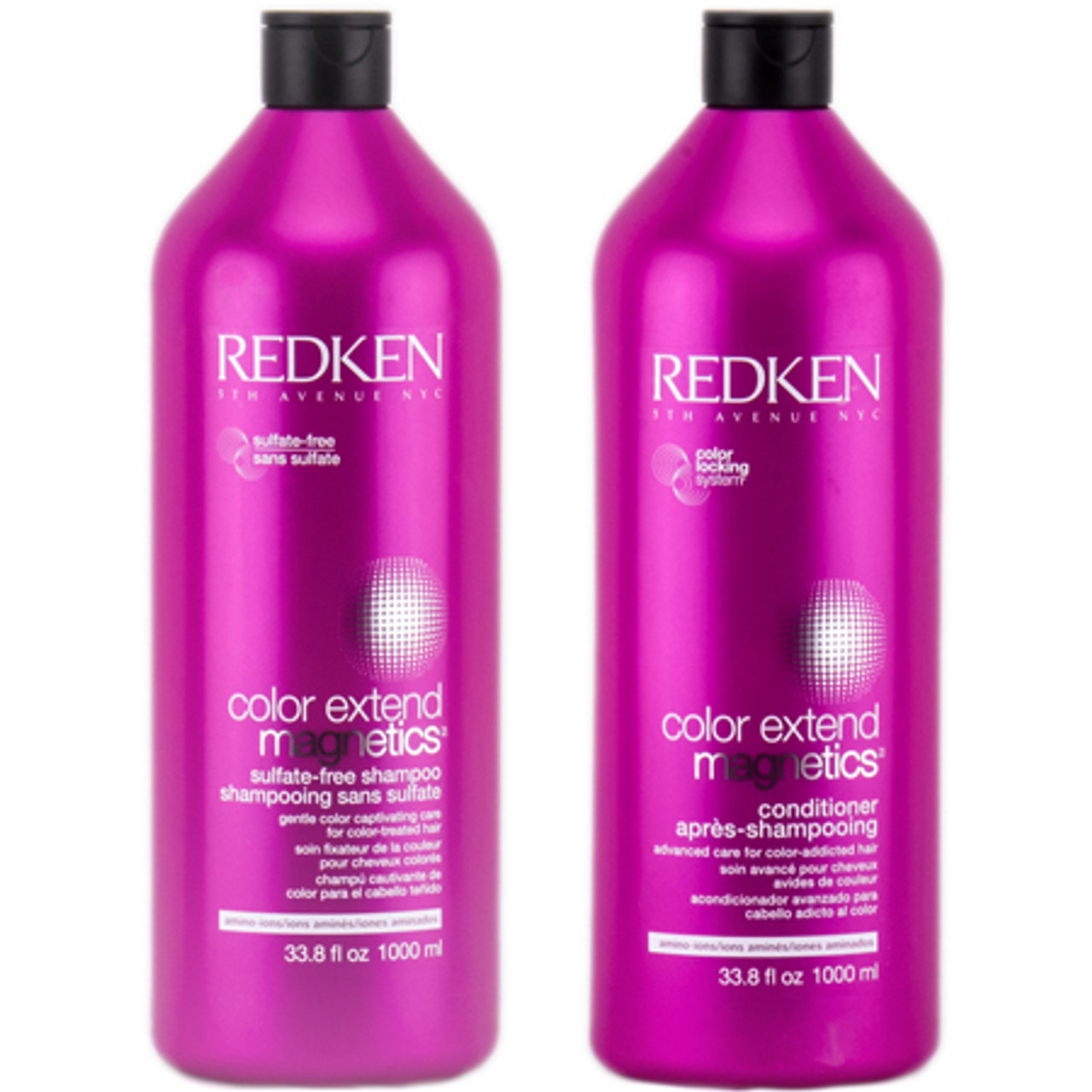 Hover Høne Ledelse Redken Color Extend Magnetics Shampoo and Conditioner Duo 33.8oz - Kut N  Beauty Salon & Supply