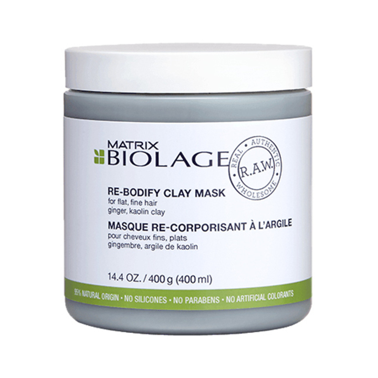 Matrix Biolage R.A.W. Re-Bodifying Clay Mask 14.4 oz|Glamazon Beauty Supply