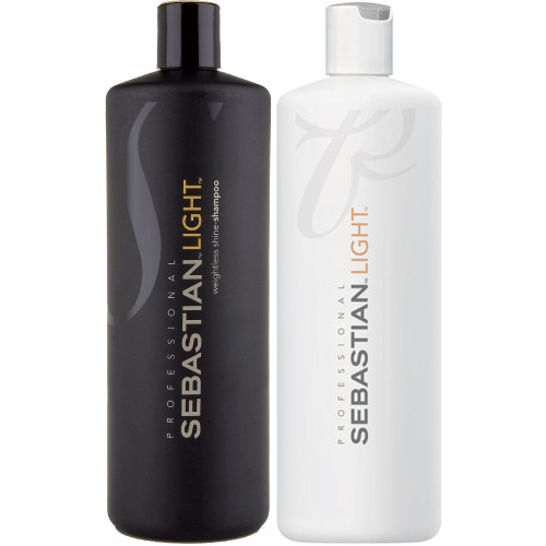 sebastian light shampoo and conditioner duo