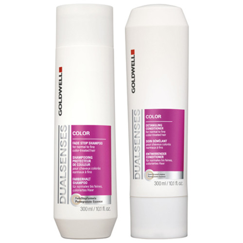 goldwell dual senses color shampoo & conditioner duo 10 oz