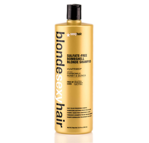 Blonde Sexy Hair Sulfate-Free Bombshell Blonde Daily Color Preserving Shampoo 33.8oz