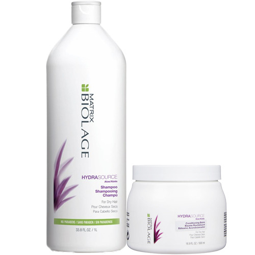 Matrix Biolage HydraSource Shampoo and Conditioning Balm Set