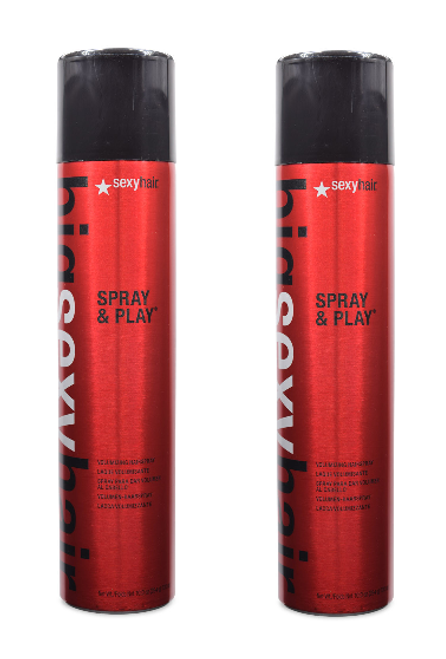 Sexy Hair Play Dirty Dry Wax Spray 4.8oz (4 Shine + 4 Hold)