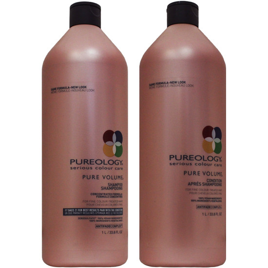 Pureology Pure Volume and Conditioner Duo 33.8oz|Glamazon Beauty Supply