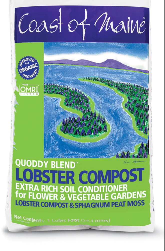 Quoddy Blend Lobster Compost 1 cu. ft.