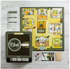 Clue game board and pieces with tin. Image courtesy of WS Game Company