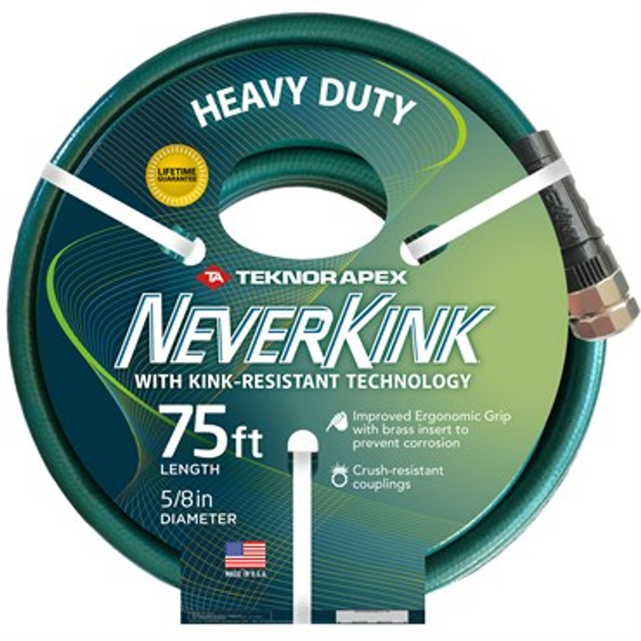 Heavy Duty Never-Kink Hose 75'