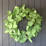 24" Dusty Miller Wreath