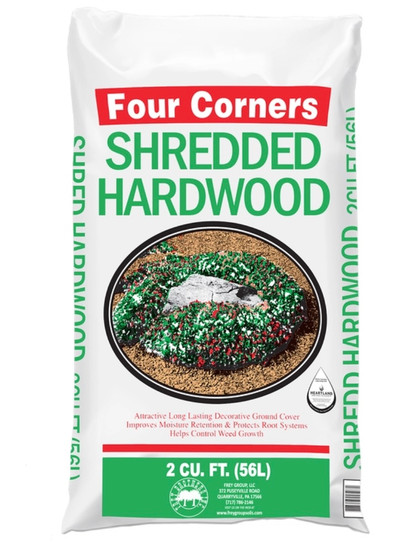 Triple Shredded Hardwood Mulch 2cuft