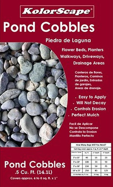 Pond Cobbles .5 cuft