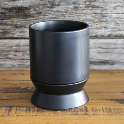 Madison Pot w/ Saucer 7" | Black