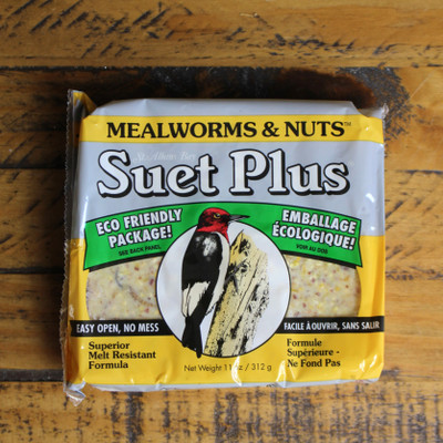 Suet Plus 11oz | Mealworm Blend
