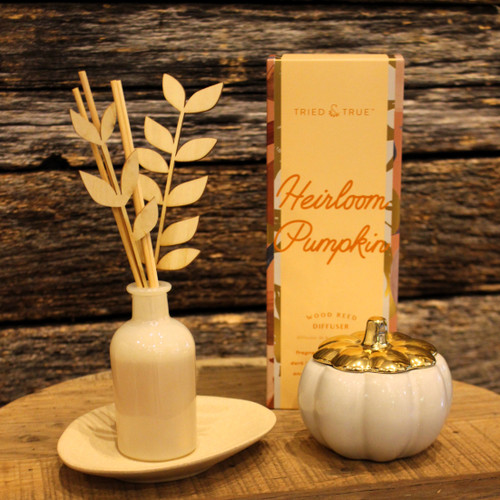Wood Reed Diffuser 3 fl.oz | Heirloom Pumpkin