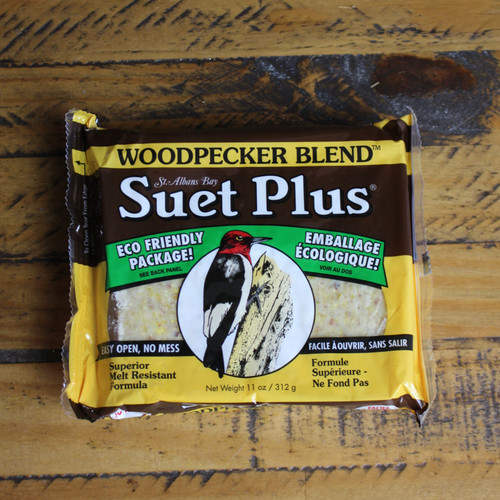 Suet Plus 11oz | Woodpecker Blend