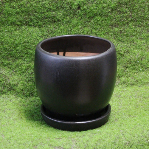 Darines Pot | Black