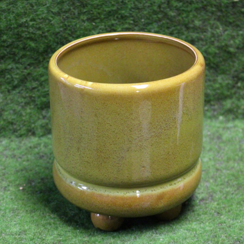 Ferris Footed Pot | Avocado